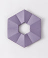 Kamashiki hexagonal origami (violet)