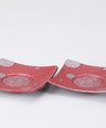 Tea bowl ball play set of 2 (coral color)