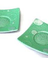 Tea bowl ball play set of 2 (Wakaba color)
