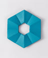 Kamashiki hexagonal origami (Hawaiian blue)
