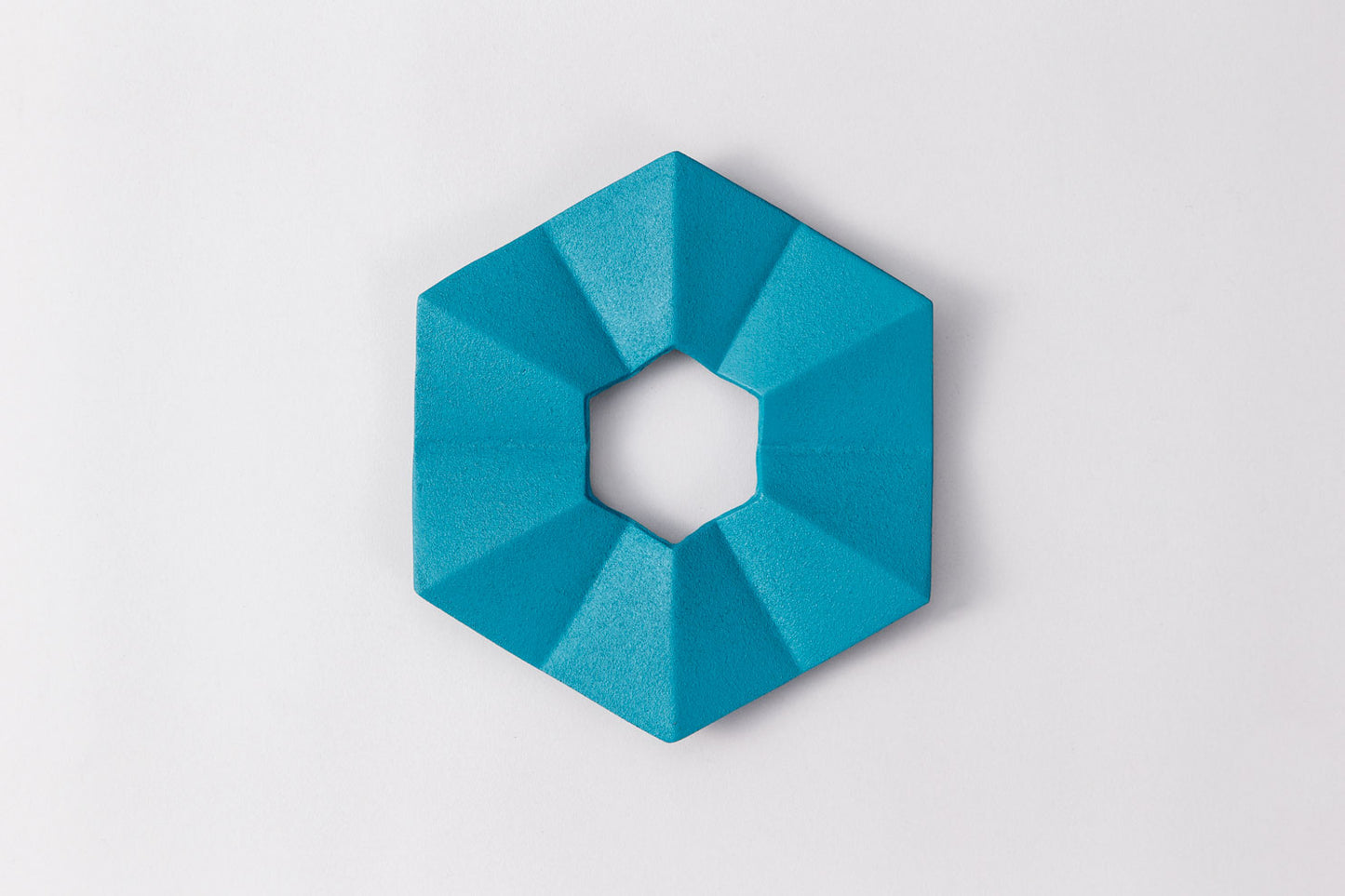 Kamashiki hexagonal origami (Hawaiian blue)