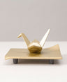 Kodatsu Origami Crane (with stand) (Yellow)