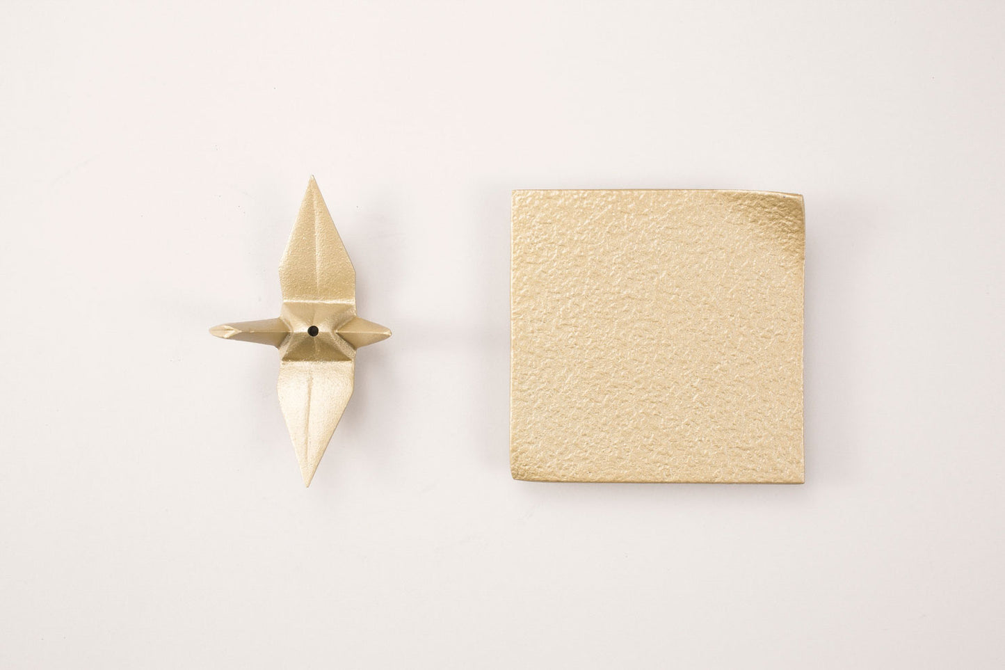 Kodatsu Origami Crane (with stand) (Yellow)