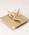 Kodatsu Origami Crane (with stand) (Yellow)