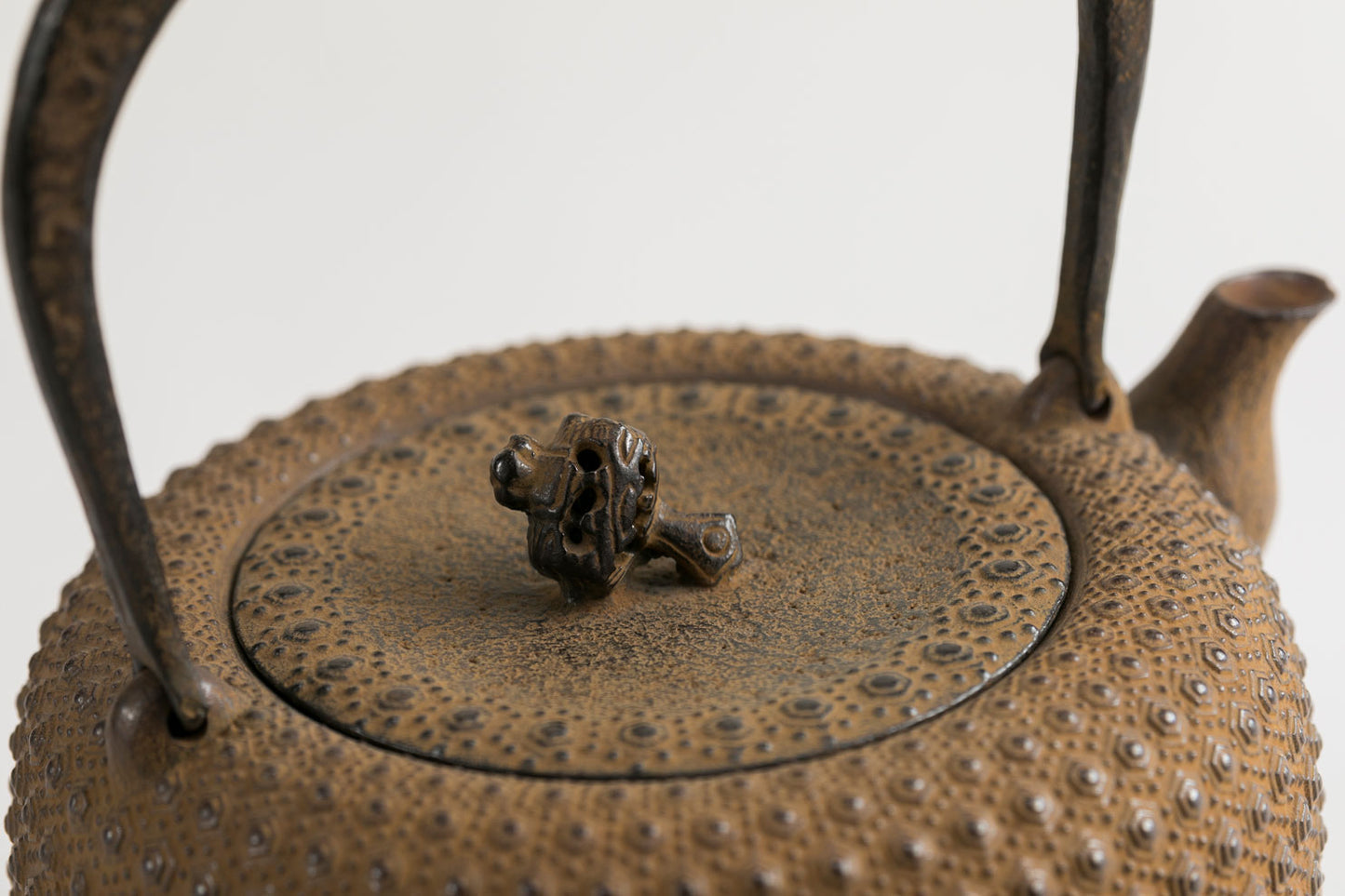 Iron kettle 18 type mallet turtle shell