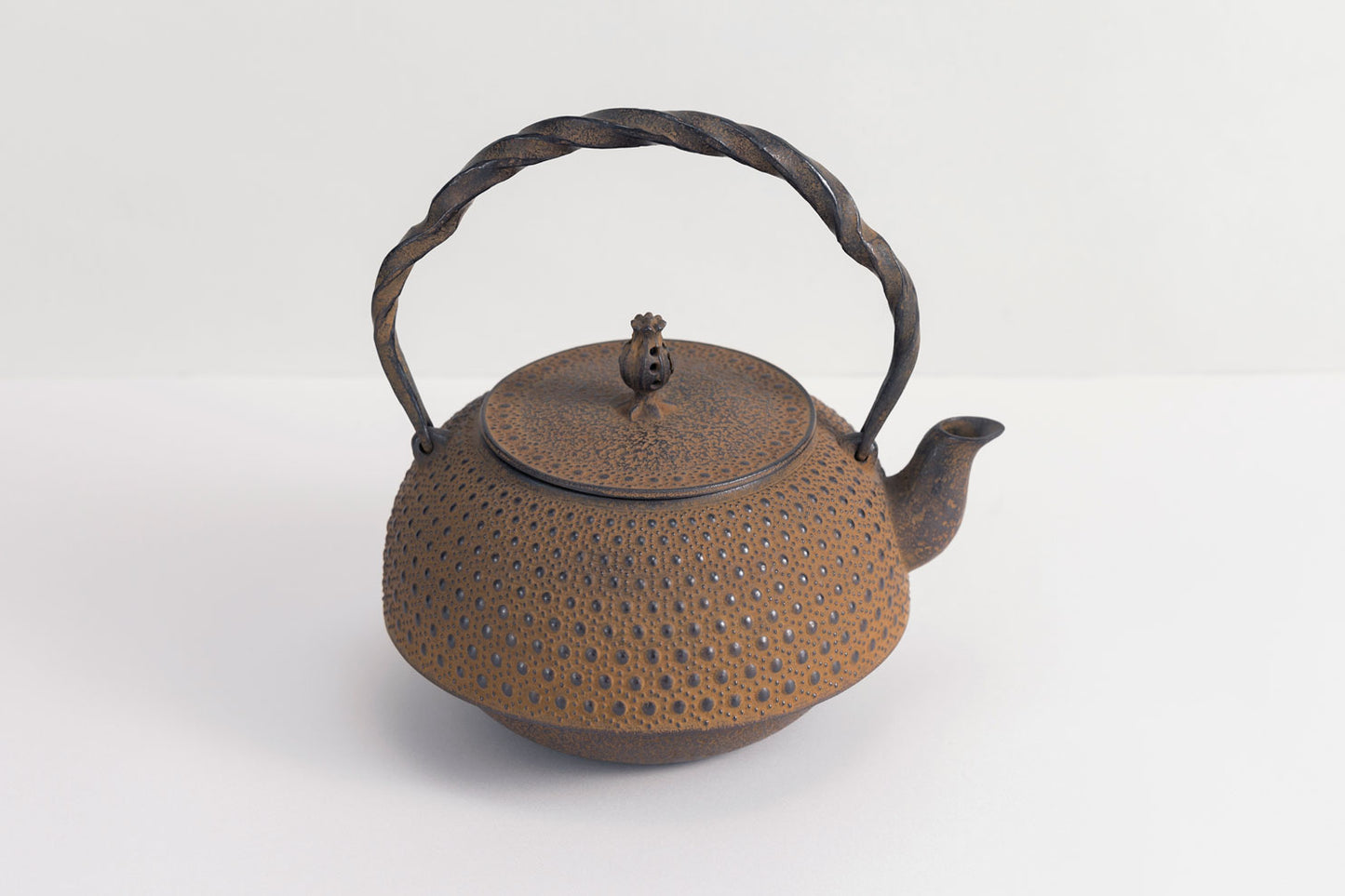 Iron kettle 18 type houndstooth tortoise shell