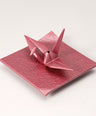 Kodatsu Origami Crane (with stand) (Red)