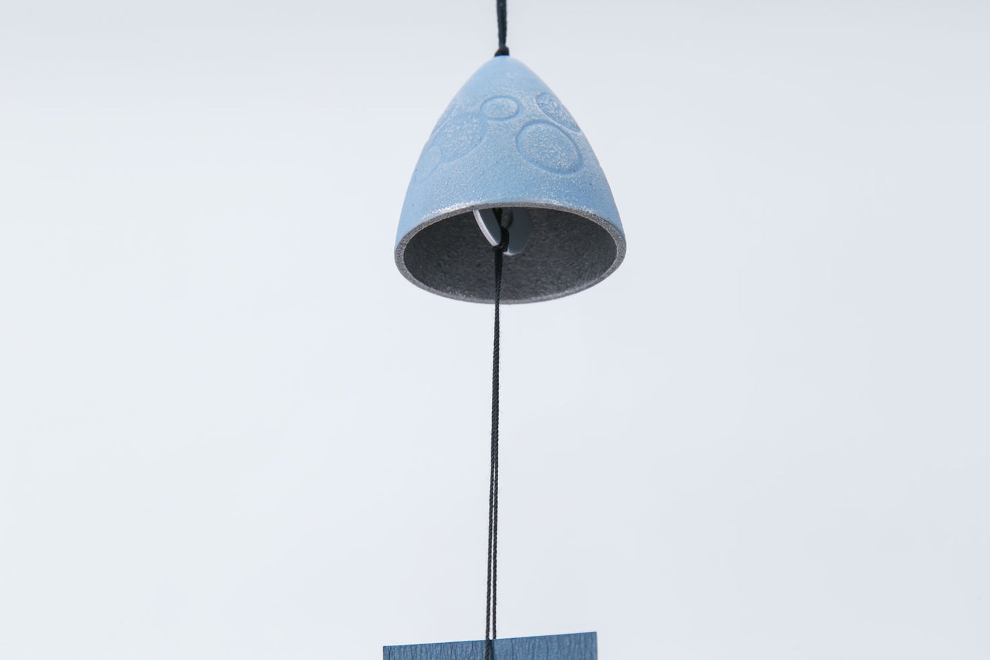 Wind chime soap bubble (silver/sky blue)