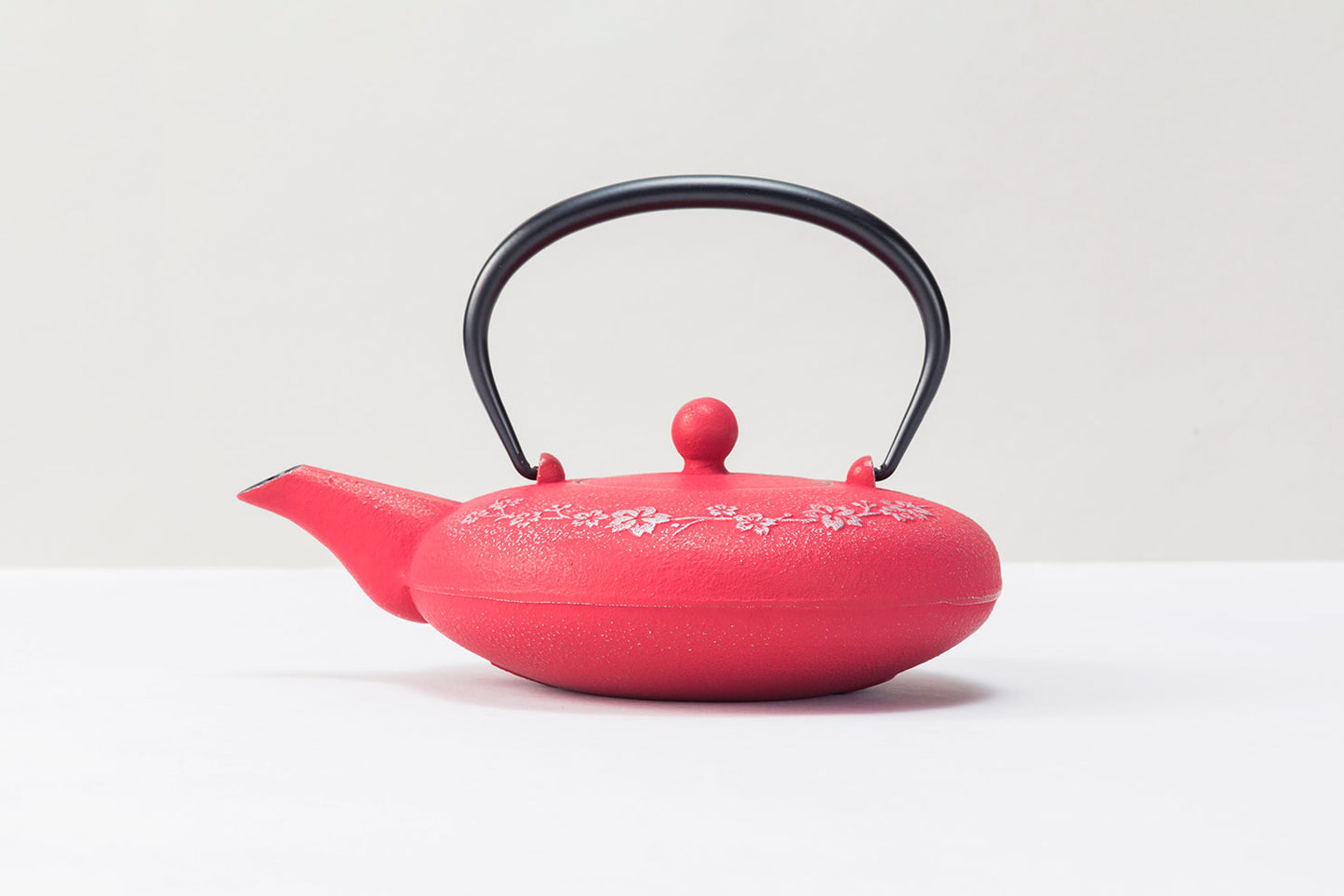 Teapot "Wa Sakura" Silver/Plum color