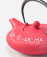 Teapot "Wa Sakura" Silver/Plum color