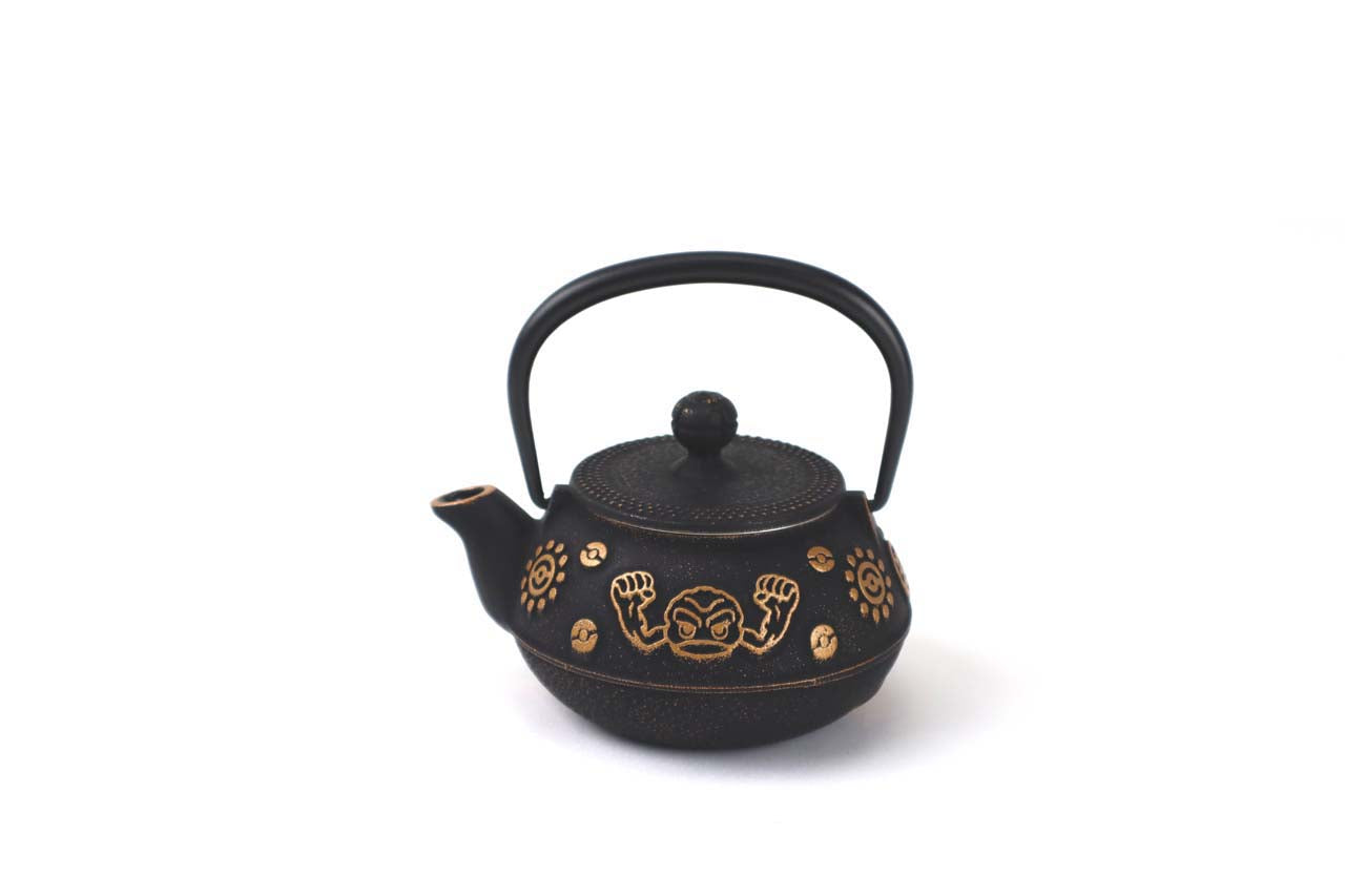 Teapot Ishitsubute (gold/black)