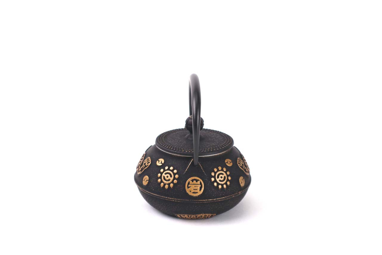 Teapot Ishitsubute (gold/black)