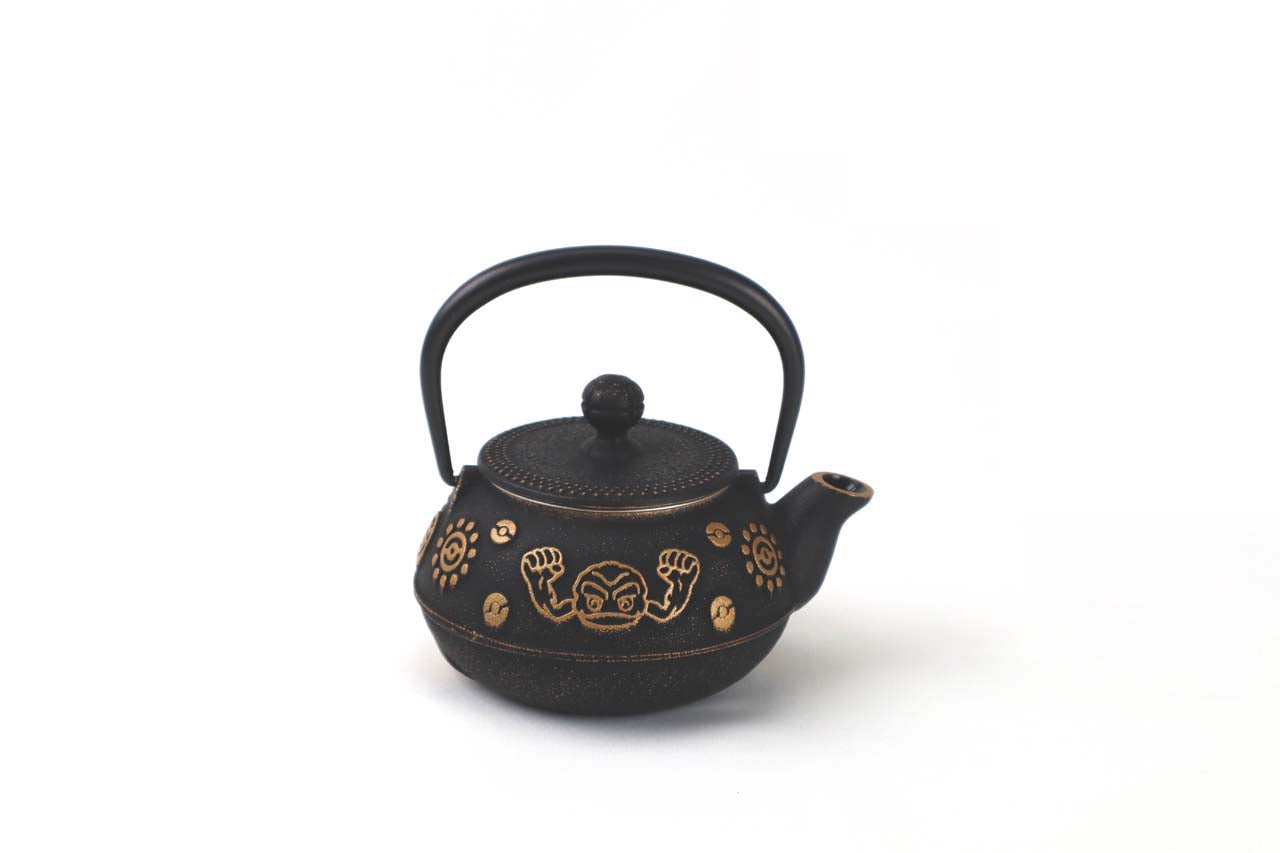 Teapot Ishitsubute (gold/black)