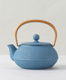 Teapot type 5 Arale (silver/sky blue) Turu gold