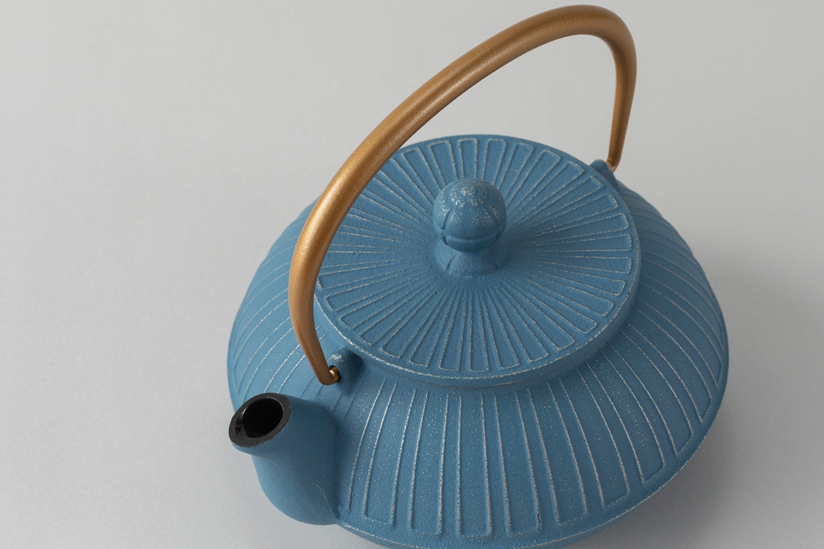 Teapot type 5 wave (gold/hemp color)