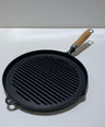 Grill pan (with wooden handle)
