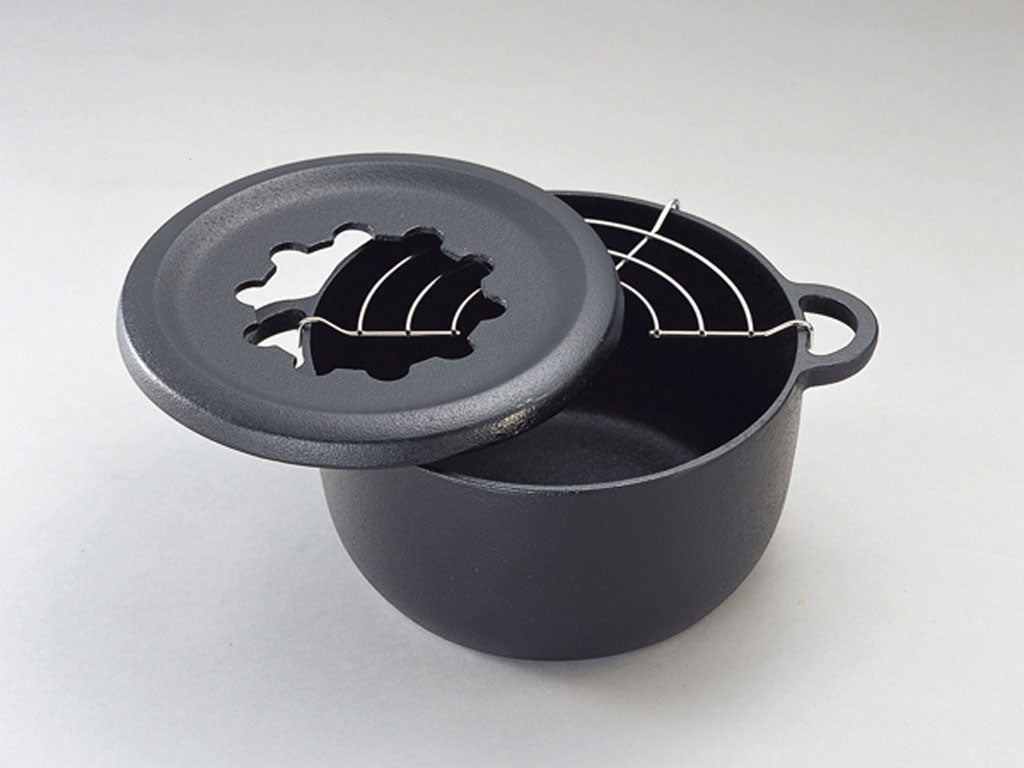 Mini tempura pot for fondue