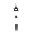 Wind chime hanging lantern (small) 