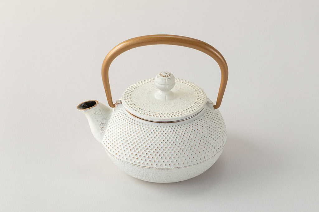 Teapot type 3 Arale (gold/linen) Tsurukin 