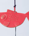 Wind chime goldfish gold/red