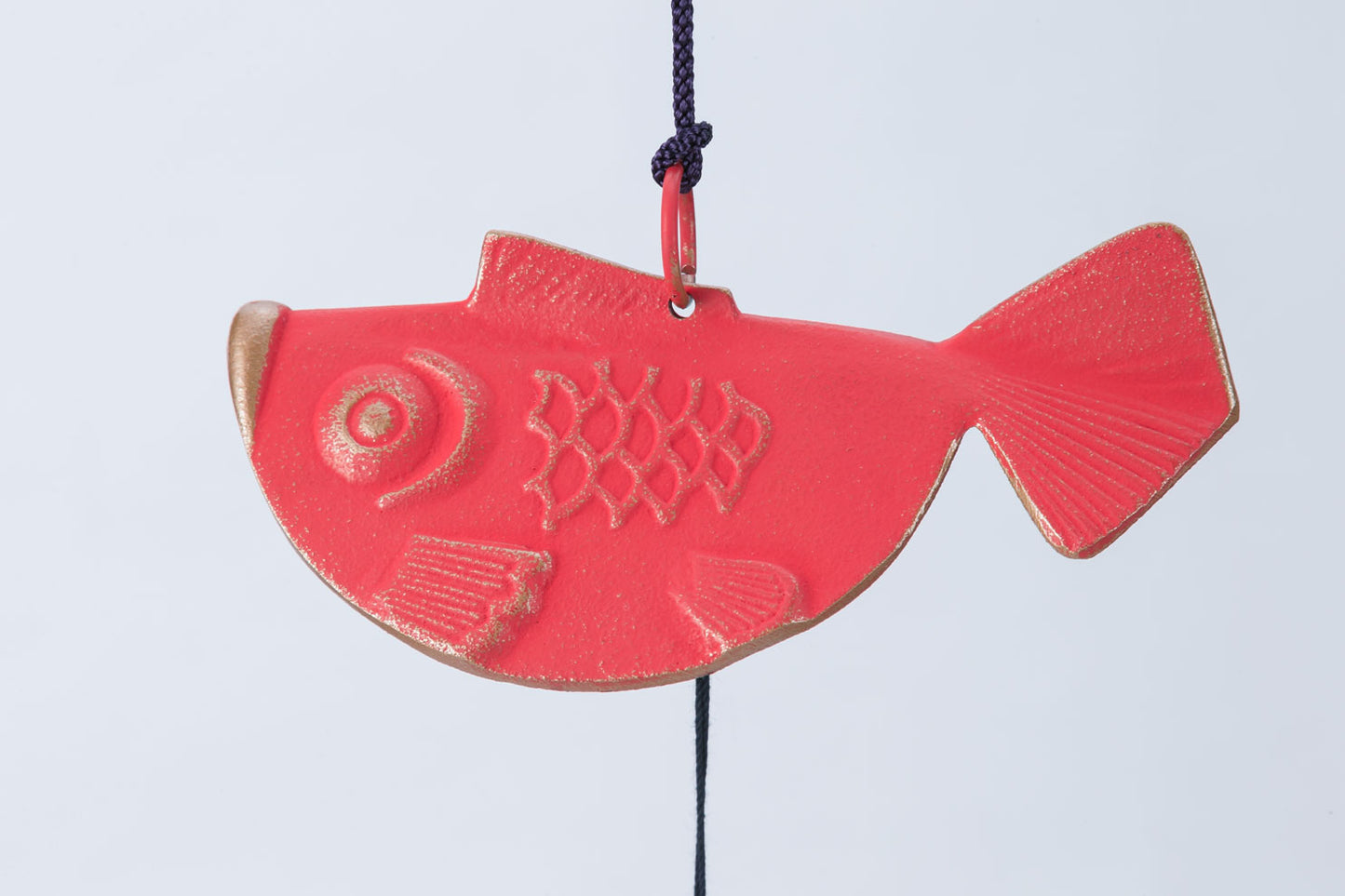 Wind chime goldfish gold/red