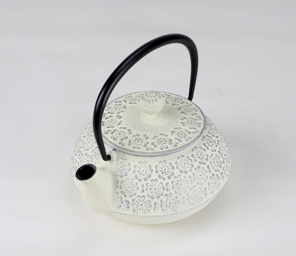 Teapot 5-type Sakura Silver/Linen
