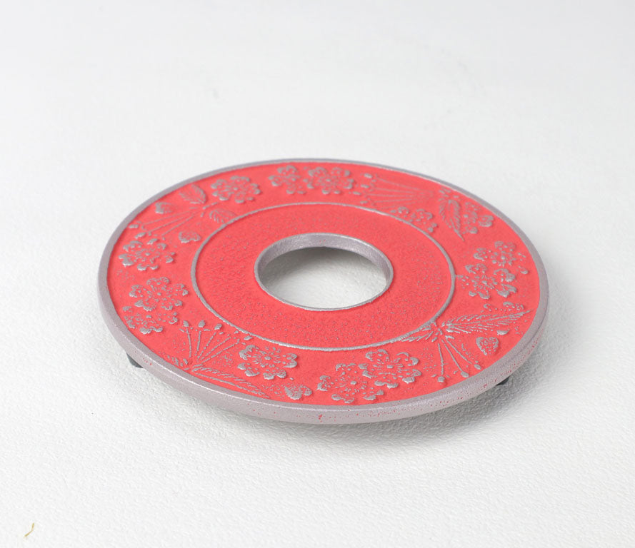 Kamashiki Round Sakura (Large) Silver/Salmon Pink