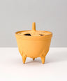 Incense burner of the four seasons Ginkgo (gold/yellow)