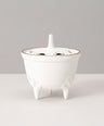 Incense burner of the four seasons Yuki (gold/linen)