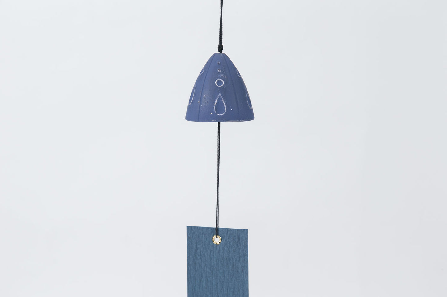 Wind chime shower (silver/purple)
