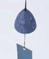 Wind chime shower (silver/purple)