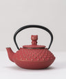 Teapot Hello Kitty Type 3 Flat Arale (Gold/Wine Red)